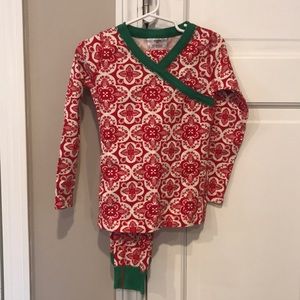 Hanna Andersson holiday Long John PJs